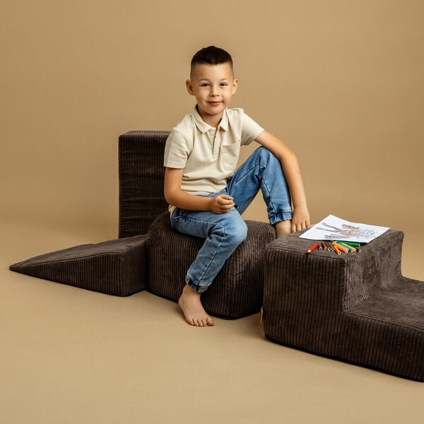 Tirkizni set mekanih igrački od pjene od samta 250x45x30 cm Montessori – Meowbaby