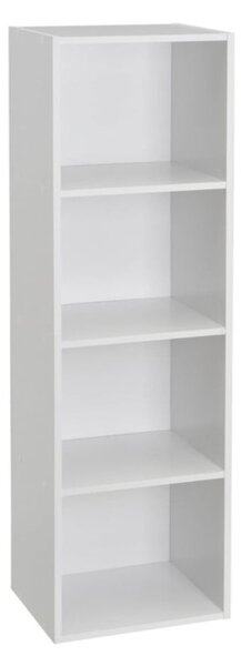 Bijela biblioteka 30x106x24 cm Cube – Casa Selección