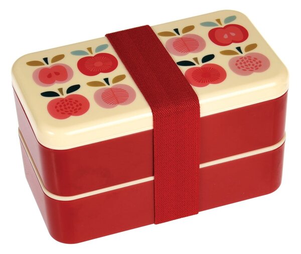 Kutija za ručak 2 kom/s priborom za jelo Vintage Apple – Rex London