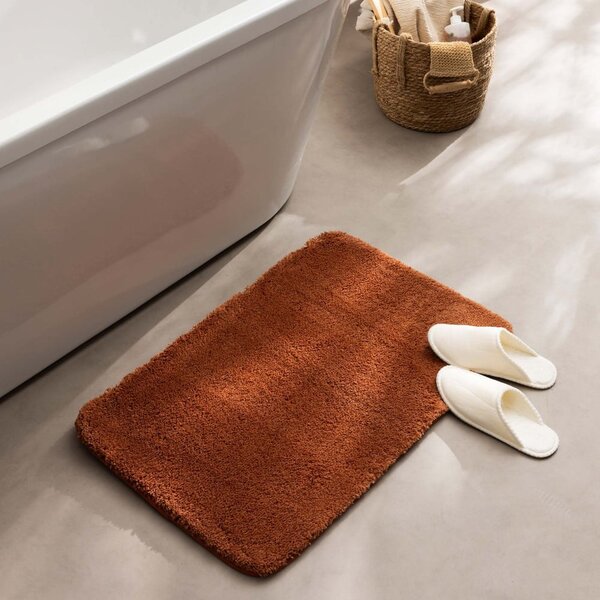Kupaonska prostirka boja terakote 50x80 cm Mael – douceur d'intérieur