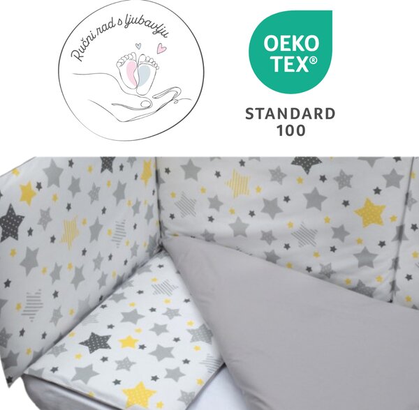 Magic Baby komplet posteljine Katja 5-dijelni, 100% pamuk