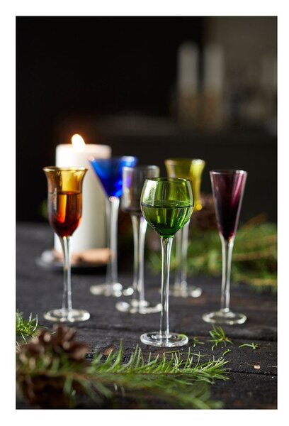 Čaše u setu 6 kom za žestoka šića 50 ml – Lyngby Glas