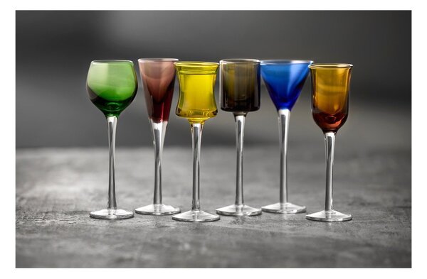 Čaše u setu 6 kom za žestoka šića 50 ml – Lyngby Glas