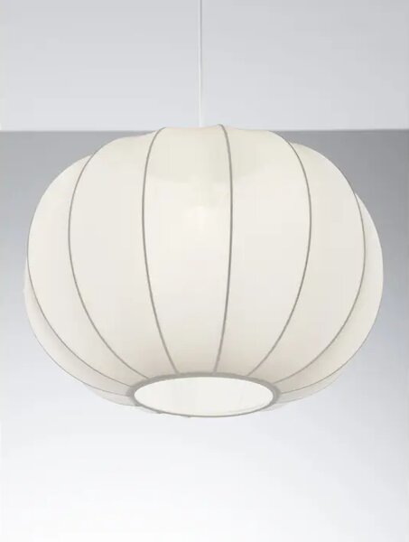 DELINA 50 VISILICA BIJELA TKANINA E27 1X12W IP20 NL9586670