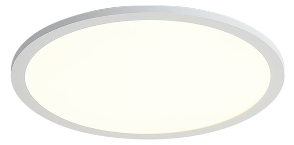 Pametna LED ploča bijela 40 cm uklj. LED prigušivanje do toplog svjetla s daljinskim upravljačem - Knob