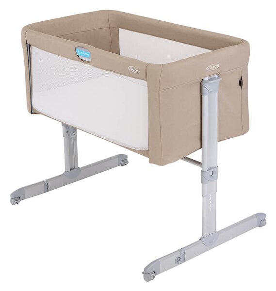 Graco kolijevka Sweet2Sleep uz krevet - Oatmeal