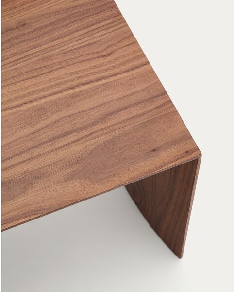 Pomoćni stol u dekoru oraha 40x55 cm Litto – Kave Home