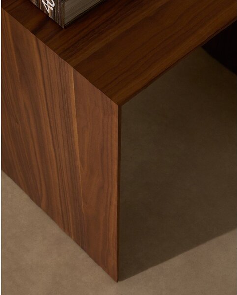 Pomoćni stol u dekoru oraha 40x55 cm Litto – Kave Home