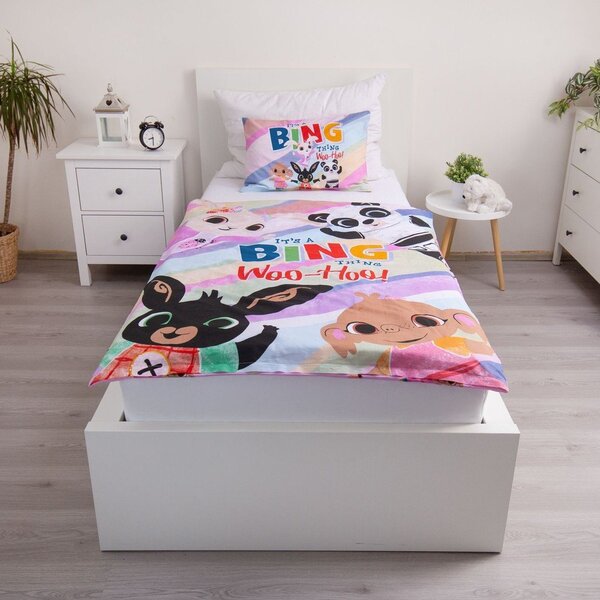 Pamučna dječja posteljina za dječji krevetić 100x135 cm Bing "It's a thing" – Jerry Fabrics