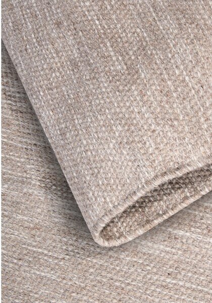 Bež ručno rađen tepih od mješavine vune 190x280 cm Pradesh Linen White – Elle Decoration