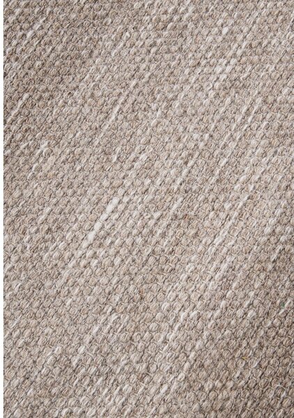 Bež ručno rađen tepih od mješavine vune 190x280 cm Pradesh Linen White – Elle Decoration