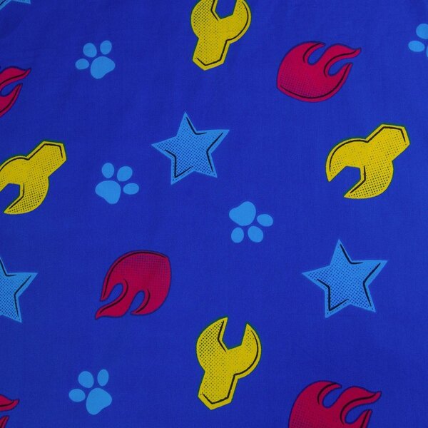 Plava pamučna dječja posteljina za dječji krevetić 100x135 cm Paw Patrol "Pawsome days ahead" – Jerry Fabrics