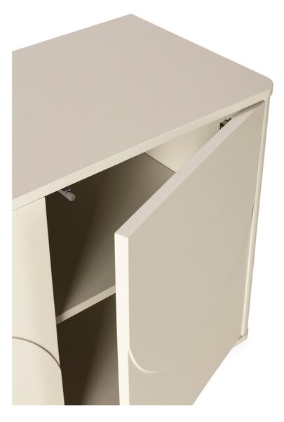 Krem komoda 180x75x40 cm Solei – MOME