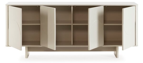 Krem komoda 180x75x40 cm Solei – MOME