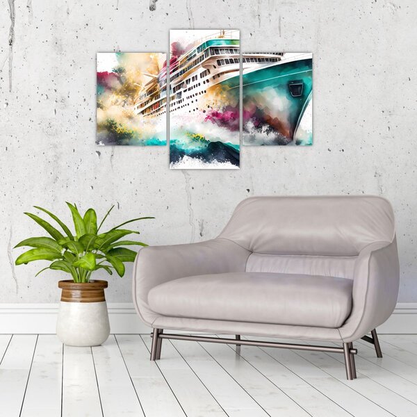 Slika - Akvarel more (90x60 cm)
