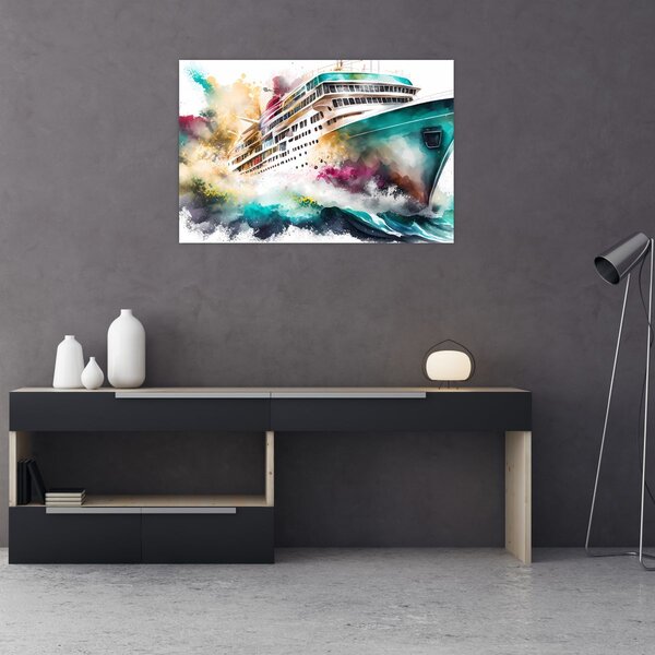 Slika - Akvarel more (90x60 cm)