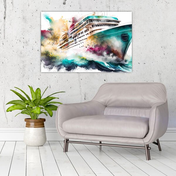 Slika - Akvarel more (90x60 cm)