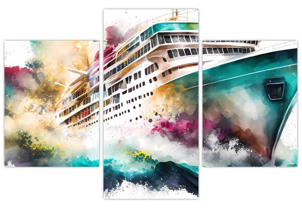 Slika - Akvarel more (90x60 cm)