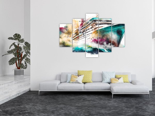 Slika - Akvarel more (150x105 cm)