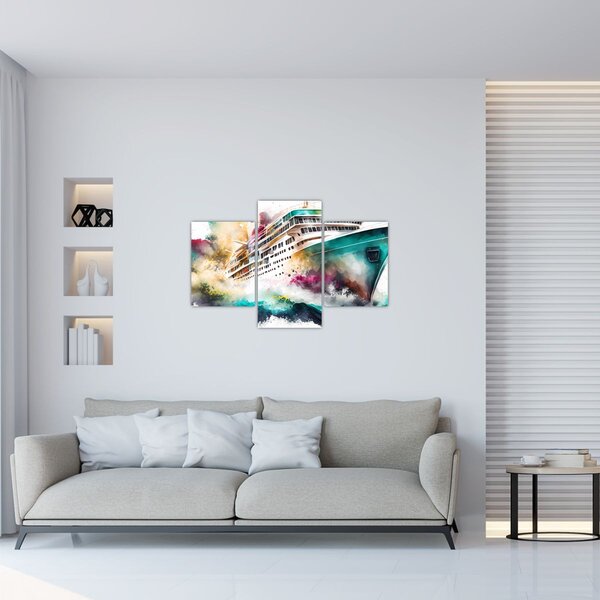 Slika - Akvarel more (90x60 cm)