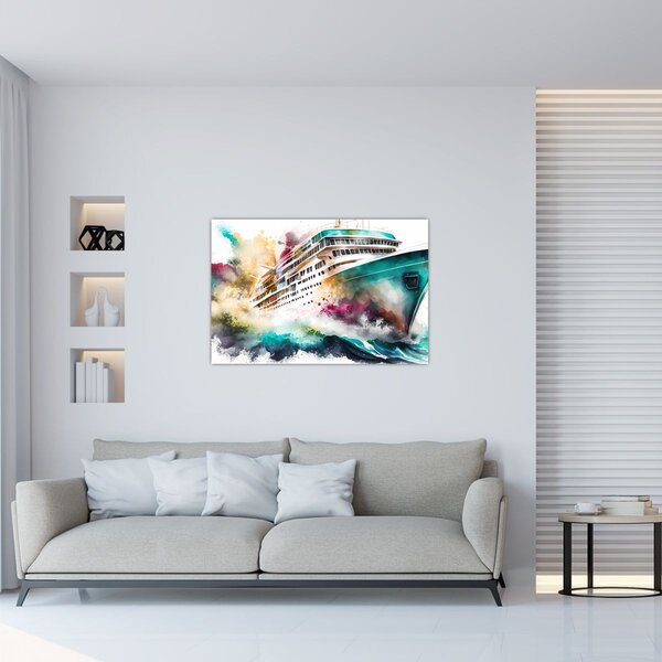 Slika - Akvarel more (90x60 cm)