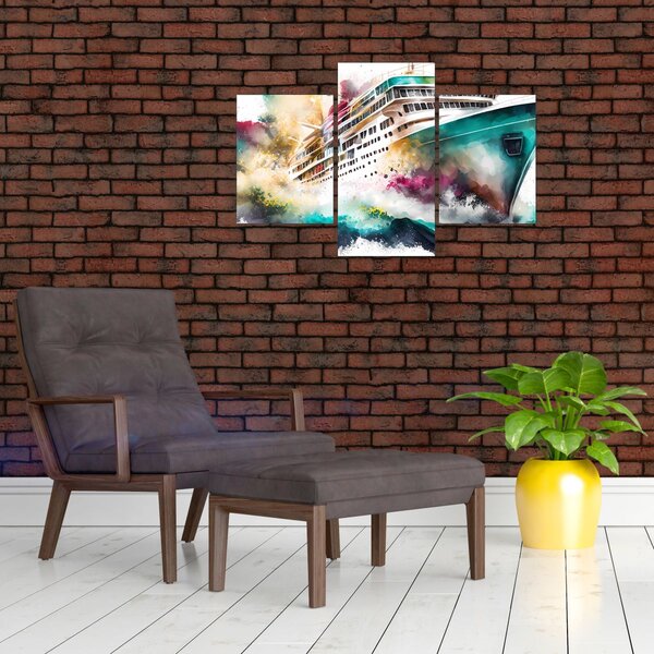 Slika - Akvarel more (90x60 cm)