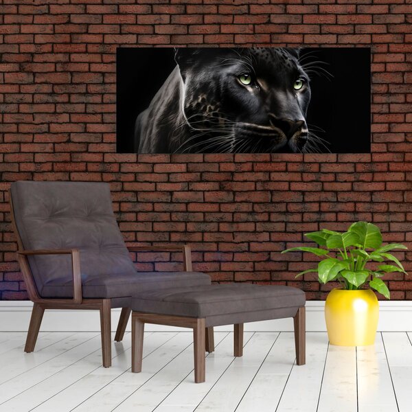 Slika - Crna pantera (120x50 cm)