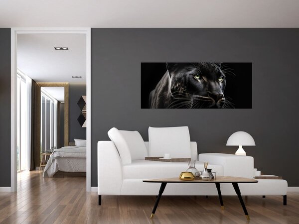Slika - Crna pantera (120x50 cm)