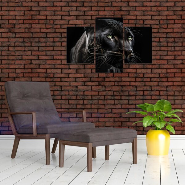 Slika - Crna pantera (90x60 cm)