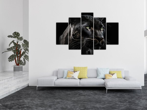 Slika - Crna pantera (150x105 cm)