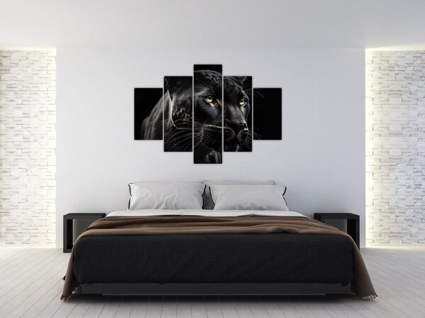Slika - Crna pantera (150x105 cm)