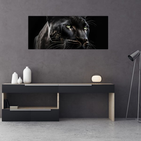 Slika - Crna pantera (120x50 cm)