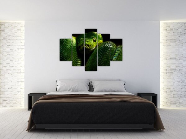Slika - Zelena Zmija (150x105 cm)