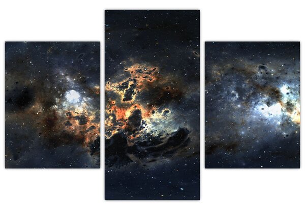 Slika - Svemir s maglicom (90x60 cm)