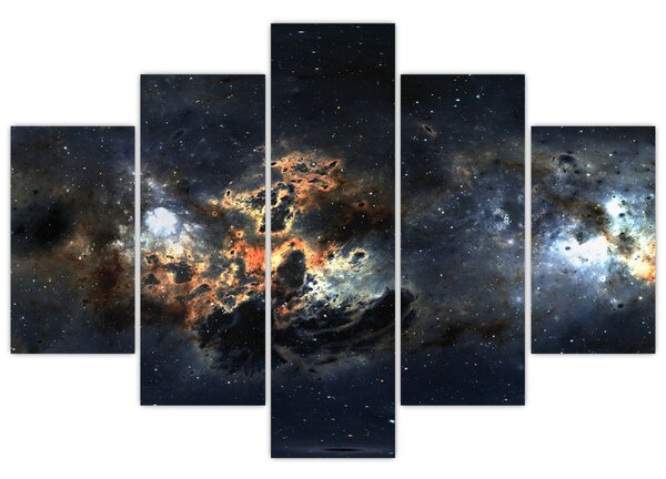 Slika - Svemir s maglicom (150x105 cm)