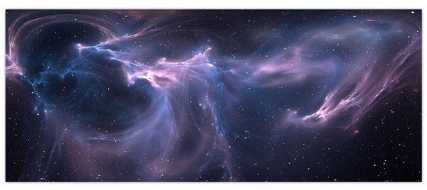 Slika - Svemirska maglica (120x50 cm)