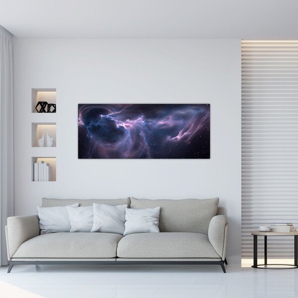 Slika - Svemirska maglica (120x50 cm)