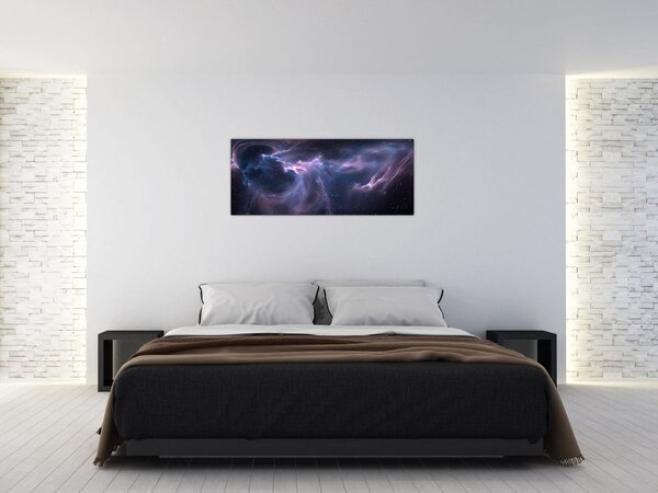 Slika - Svemirska maglica (120x50 cm)