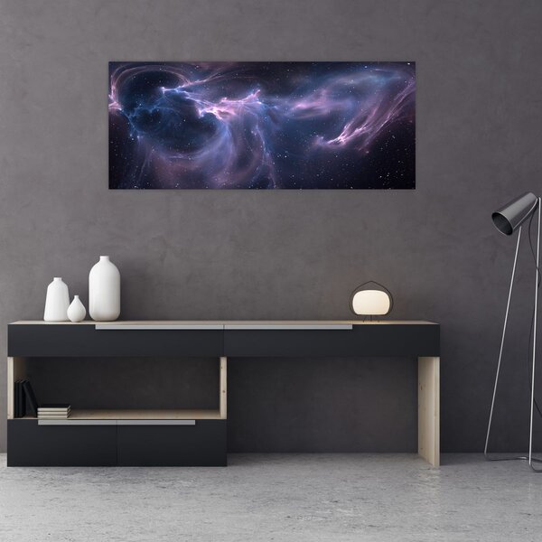 Slika - Svemirska maglica (120x50 cm)