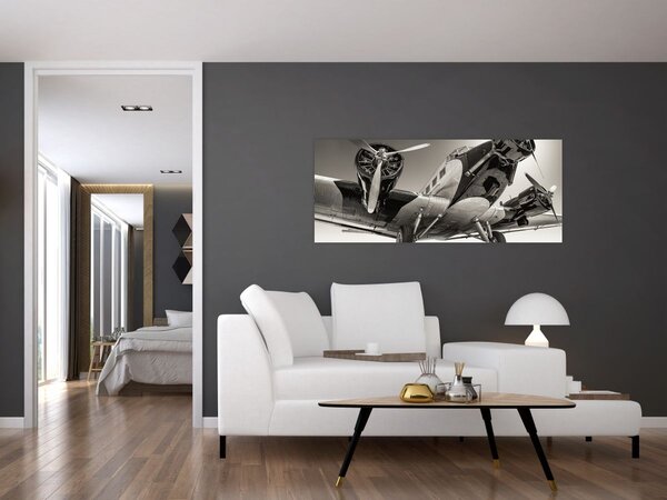 Slika - Povijesni zrakoplov (120x50 cm)