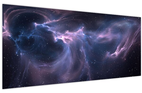 Slika - Svemirska maglica (120x50 cm)