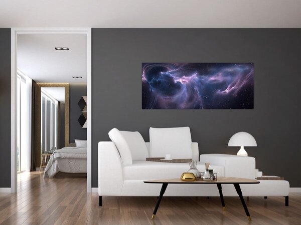 Slika - Svemirska maglica (120x50 cm)