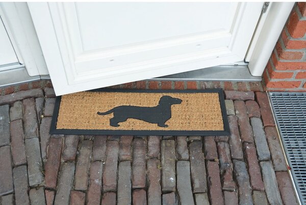 Podloga od kokosovih vlakana Esschert Design Dog, 25 x 75 cm