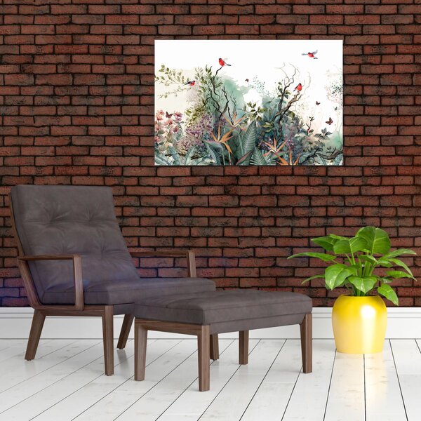 Slika - Prirodni krajolik, akvarel (90x60 cm)