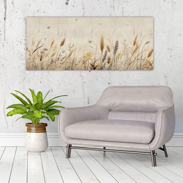 Slika - Divlja livada (120x50 cm)
