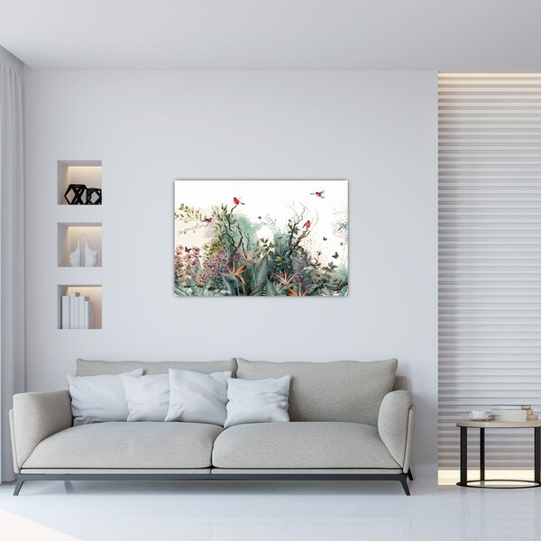 Slika - Prirodni krajolik, akvarel (90x60 cm)