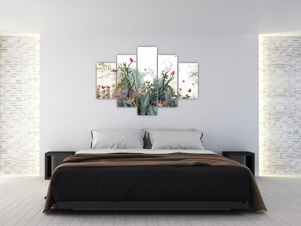 Slika - Prirodni krajolik, akvarel (150x105 cm)