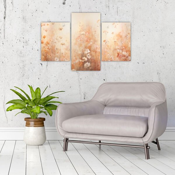 Slika - Uzorak divljeg cvijeća (90x60 cm)