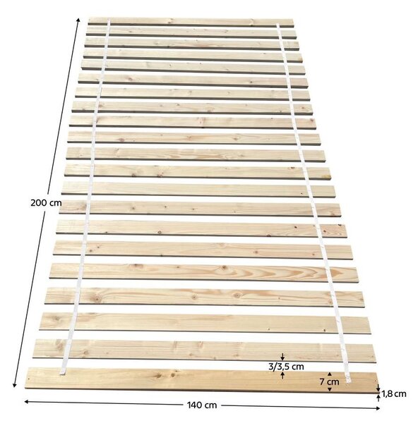 Rolo podnica 140x200 cm Plamosa (prirodna)