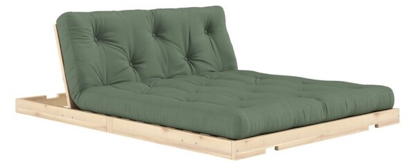 Zelena sklopiva sofa 145 cm Flip – Karup Design